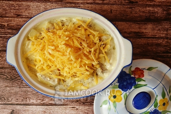 Посыпать сыром