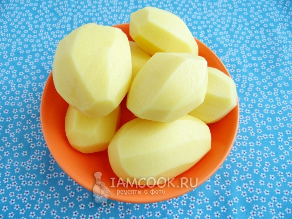 Почистить картофель