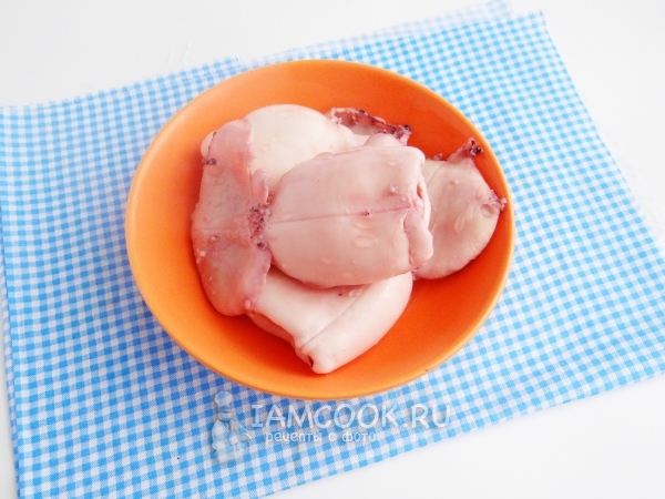 Сварить кальмаров