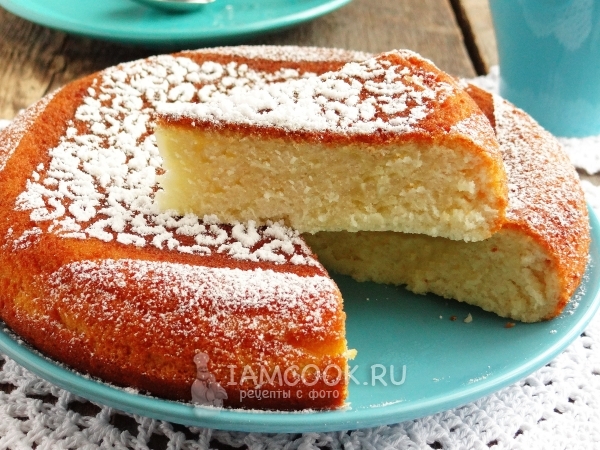 Вкусный кекс на молоке в мультиварке