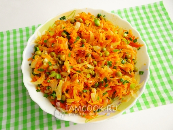 Размешать салат