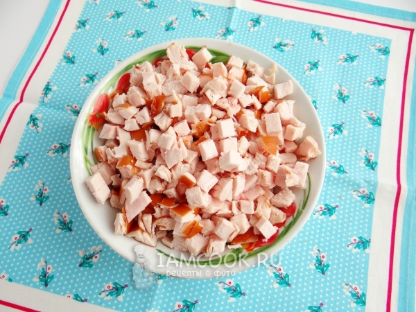 Порезать мясо