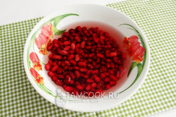 Замочить фасоль