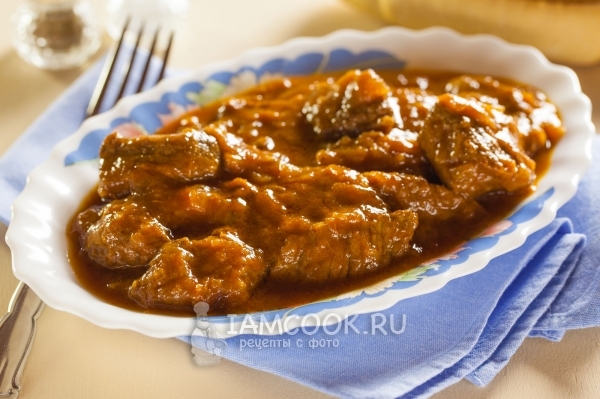 Рецепт венского гуляша из говядины