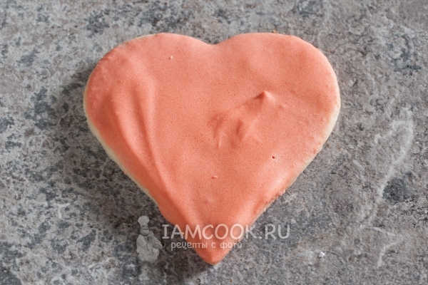 Сердечко покрытое глазурью