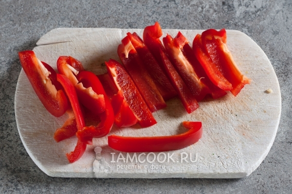 Порезать перец