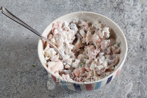 Размешать начинку