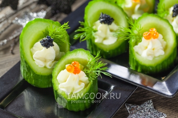Фото икры с огурцами