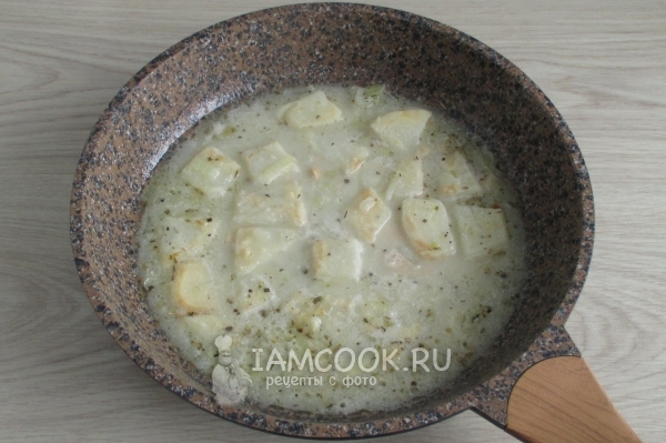 Потушить овощи