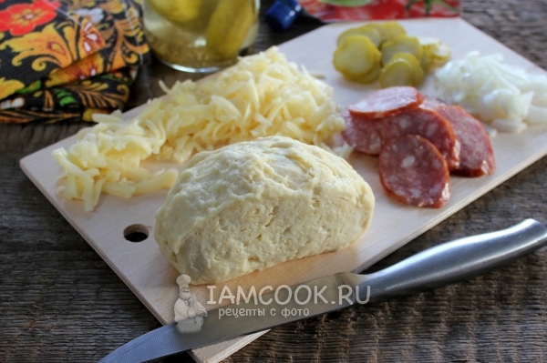 Пресное тесто для пиццы