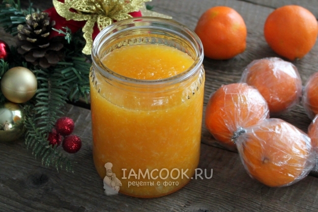 Рецепт джема из мандаринов в микроволновке