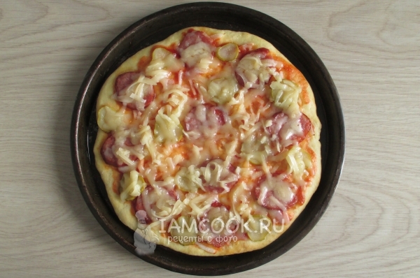 Испечь пиццу