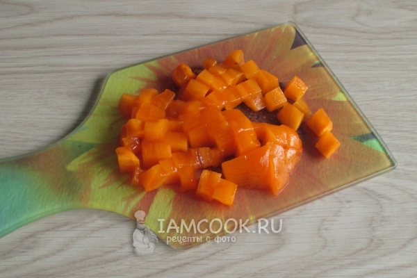 Порезать хурму