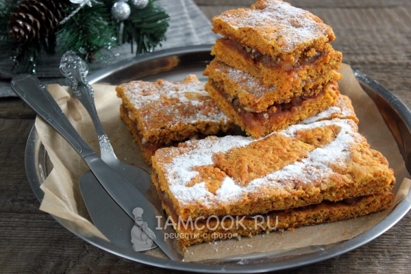 Фото постного морковного торта