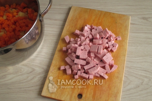 Порезать колбасу