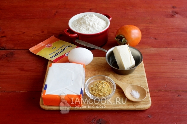 Ингредиенты для кексов из творожной массы