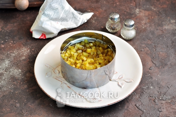 Слой огурцов