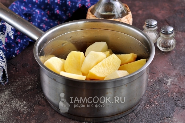 Порезать картофель