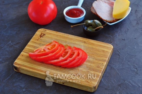 Порезать помидоры