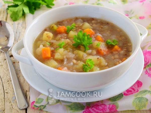 Гречневый суп для ребенка 1 год, рецепт с фото