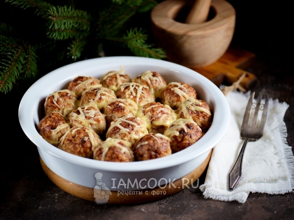 Ёжики с картошкой в духовке, рецепт с фото