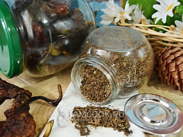 Сушеные подберезовики, рецепт с фото