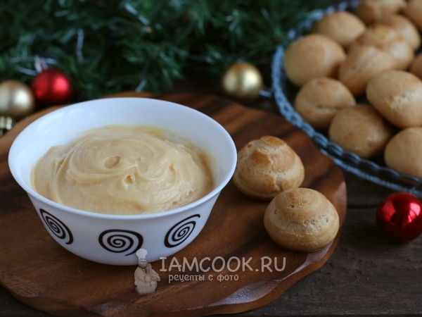 Заварное тесто для эклеров и профитролей, рецепт с фото