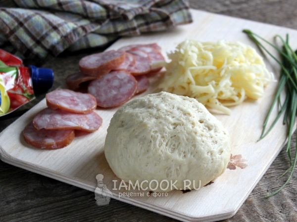 Дрожжевое тесто для пиццы на молоке, рецепт с фото