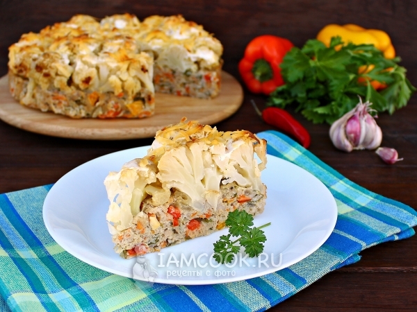 Овощная запеканка с фаршем в духовке, рецепт с фото