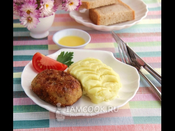 Котлеты из сазана, рецепт с фото