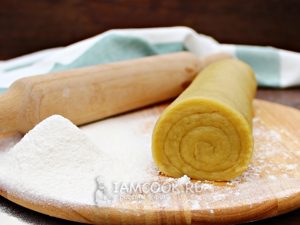 Постное слоеное тесто, рецепт с фото