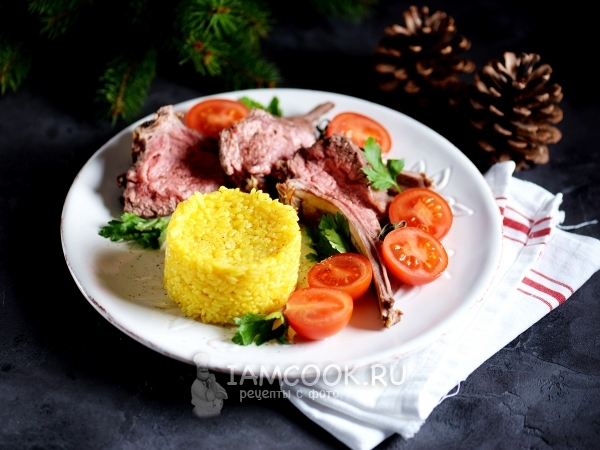 Баранья корейка в духовке, рецепт с фото