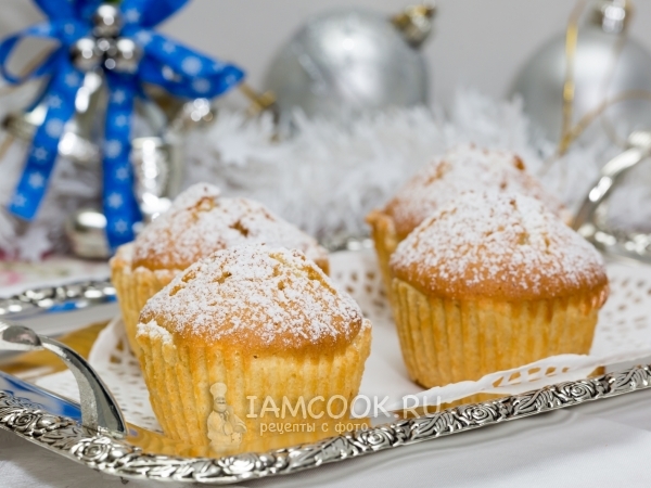 Мини-пироги с черникой и франжипаном, рецепт с фото