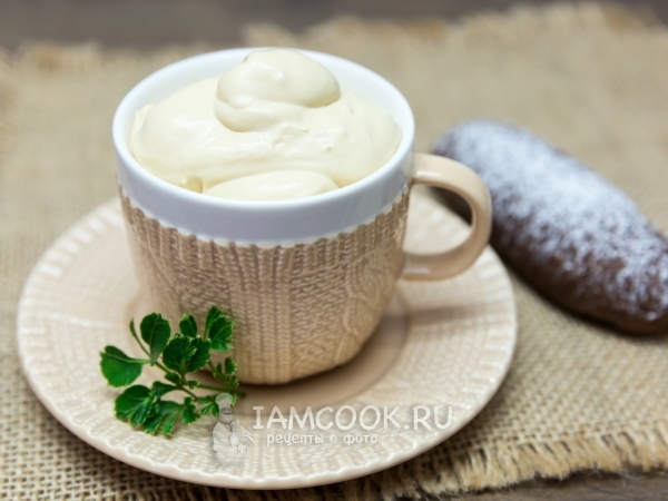 Карамельный крем для эклеров, рецепт с фото