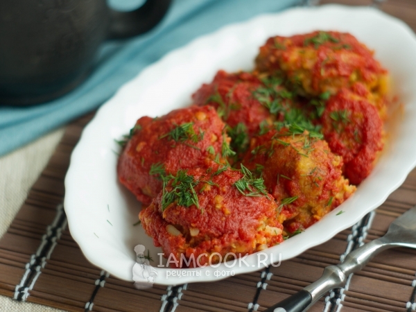 Постные тефтели, рецепт с фото