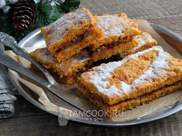 Постный морковный торт, рецепт с фото