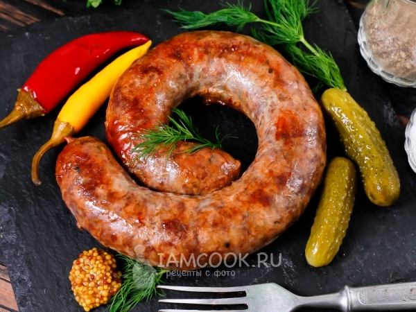 Колбаса с сердцем, рецепт с фото