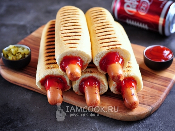 Французский хот-дог, рецепт с фото