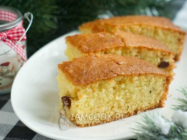 Манник на молоке без яиц, рецепт с фото