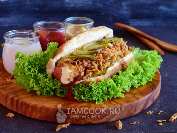 Датский хот-дог, рецепт с фото