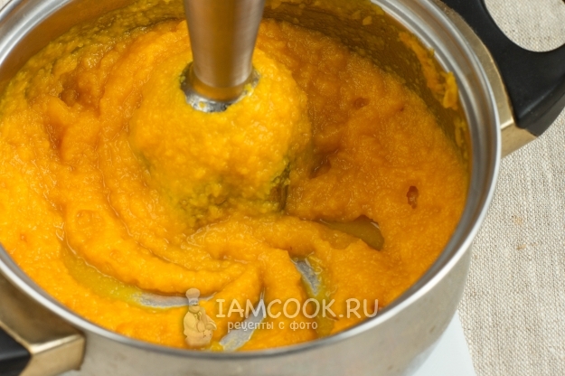 Пюрировать тыкву