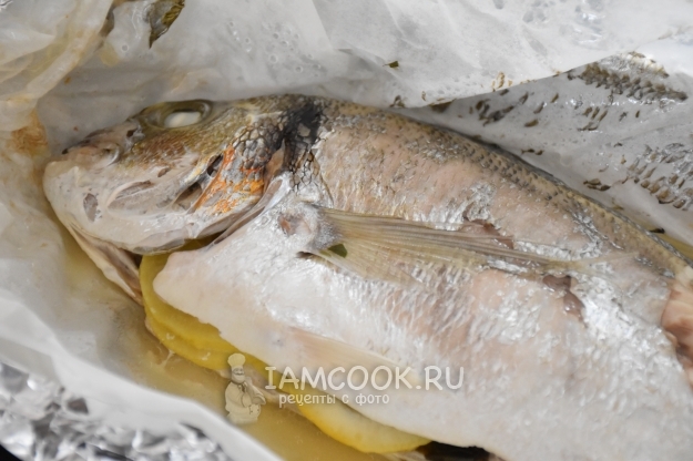 Рецепт дорадо, запеченной с базиликом в духовке