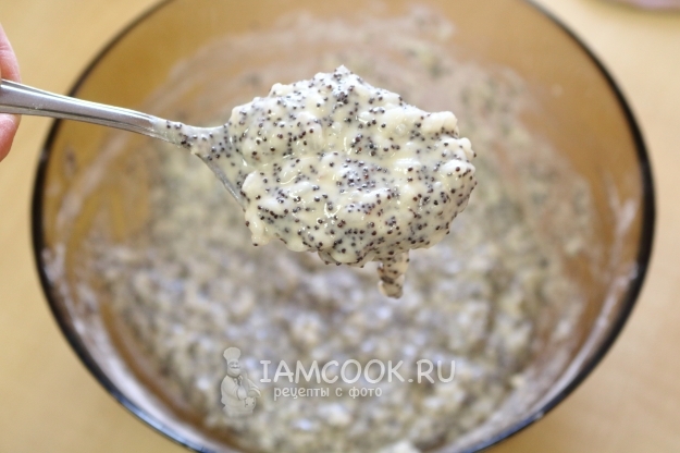 Размешать тесто