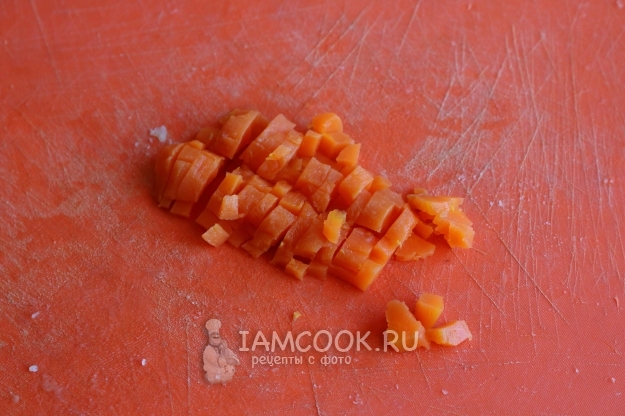 Порезать морковь