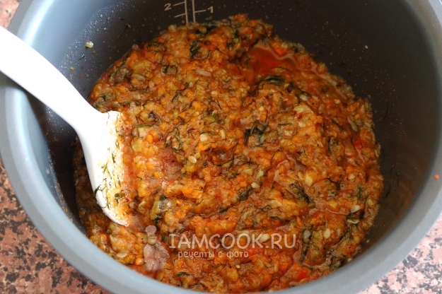 Потушить овощи в мультиварке