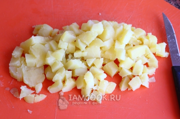 Порезать картофель