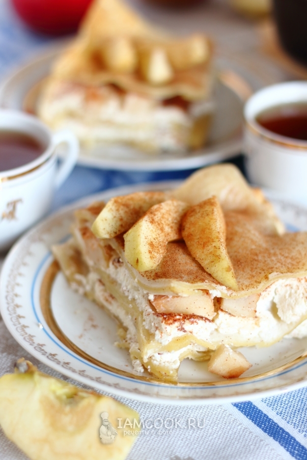 Лазанья с творогом