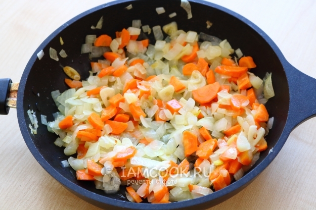 Пожарить овощи