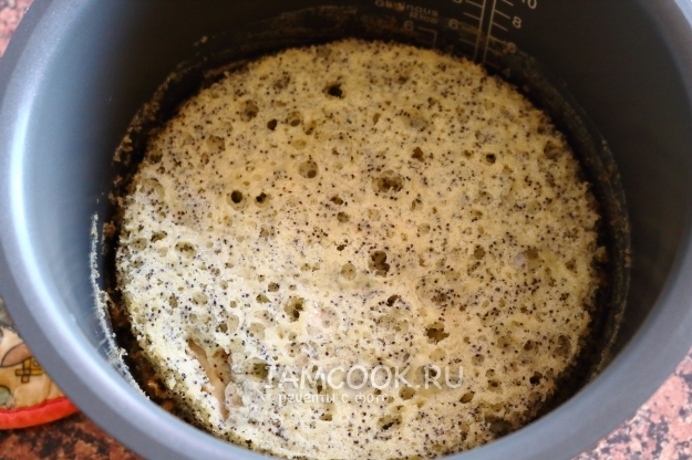 Рецепт яблочной шарлотки с маком в мультиварке