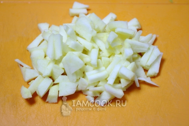 Порезать яблоко